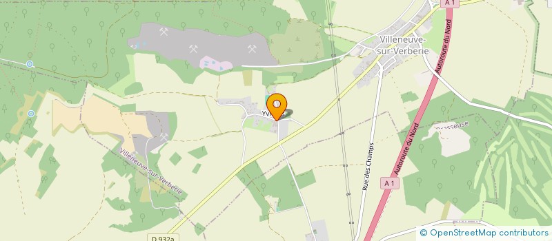 localisation de l'entreprise TRANSP'AGRO  VILLENEUVE-SUR-VERBERIE