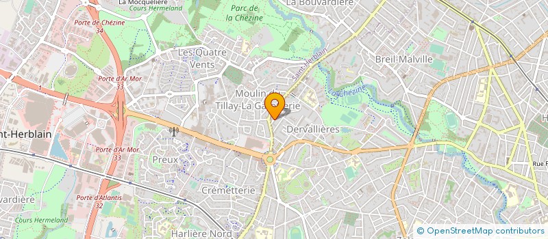 localisation de l'entreprise TRANSP INTERNAT MARCHANDISES EXPRESS à NANTES