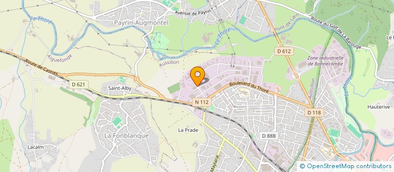 localisation de l'entreprise TRANSP INTERNATIONAUX R. COULAS ET CIE à AUSSILLON