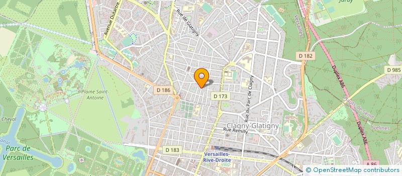 localisation de l'entreprise TRANSP SCOLAIRE VER DANIELOU à LE CHESNAY-ROCQUENCOURT