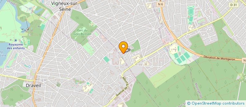 localisation de l'entreprise TRANSP VIP à VIGNEUX-SUR-SEINE