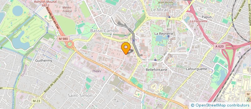 localisation de l'entreprise TRANSPA TOULOUSE à TOULOUSE
