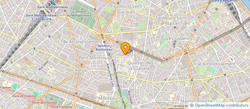 localisation de l'entreprise TRANSPAIN à PARIS