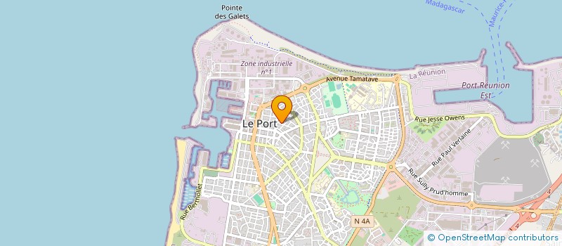 localisation de l'entreprise TRANSPAM à LE PORT
