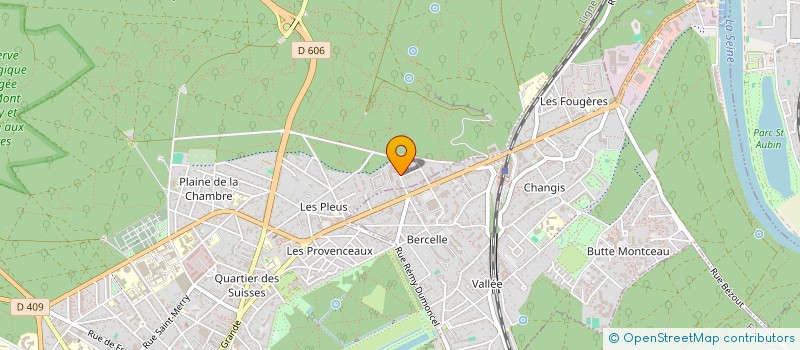 localisation de l'entreprise TRANSPARENCE à FONTAINEBLEAU