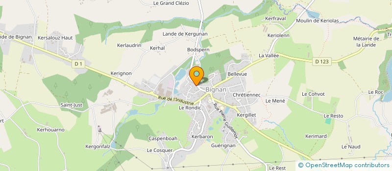 localisation de l'entreprise TRANSPARENCE CHAPELLE NEUVE 56  LA CHAPELLE-NEUVE