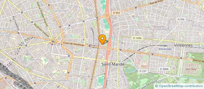 localisation de l'entreprise TRANSPARENCE SARL  PARIS