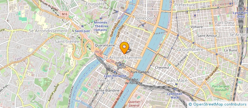 localisation de l'entreprise TRANSPART  LYON