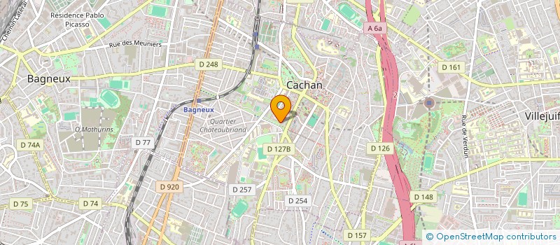 localisation de l'entreprise TRANSPASS  CACHAN