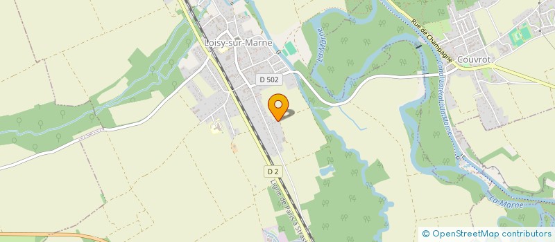 localisation de l'entreprise TRANSPEED EXPRESS  VITRY LE FRANCOIS