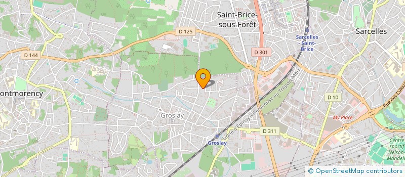 localisation de l'entreprise TRANSPELM à GROSLAY