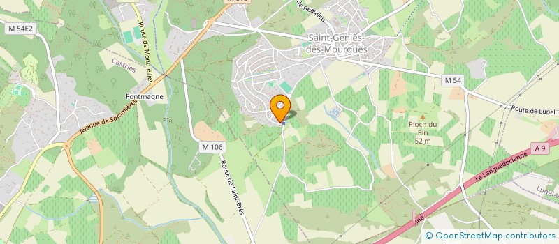 localisation de l'entreprise TRANSPHARM à SAINT-GENIES-DES-MOURGUES