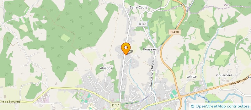 localisation de l'entreprise TRANSPICO  SALIES-DE-BEARN