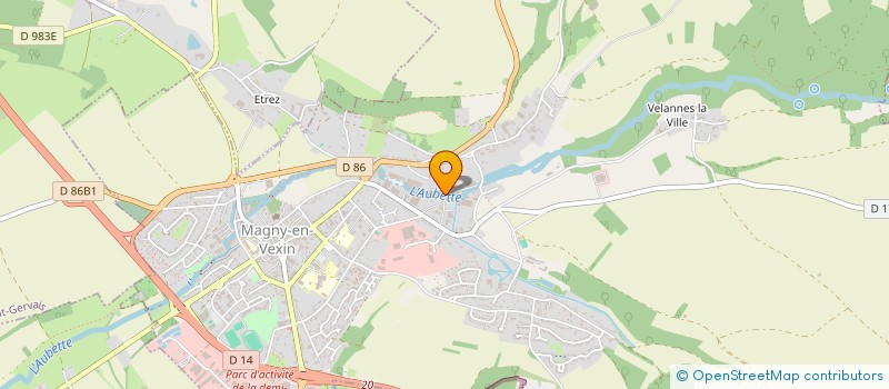 localisation de l'entreprise TRANSPL  MAGNY-EN-VEXIN