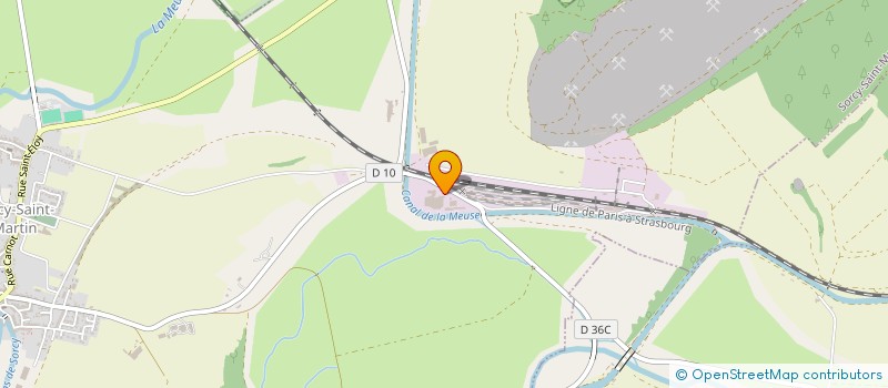 localisation de l'entreprise TRANSPLAST ENGINEERING  SORCY-SAINT-MARTIN