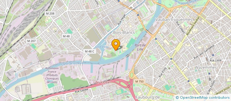 localisation de l'entreprise TRANSPLUS à LILLE