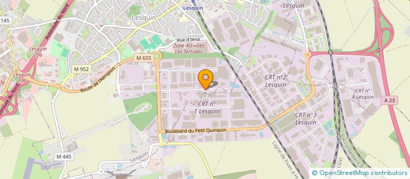 localisation de l'entreprise TRANSPOL FRANCE  LESQUIN