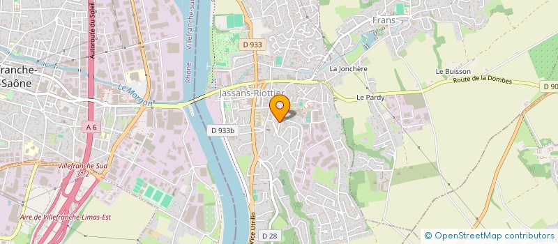 localisation de l'entreprise TRANSPOORTS EXPRESS ENGEL à JASSANS-RIOTTIER