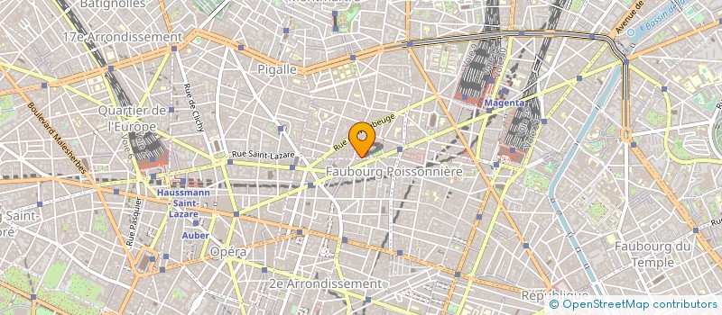 localisation de l'entreprise TRANSPOREL à PARIS