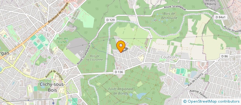 localisation de l'entreprise TRANSPORT 2C  COUBRON