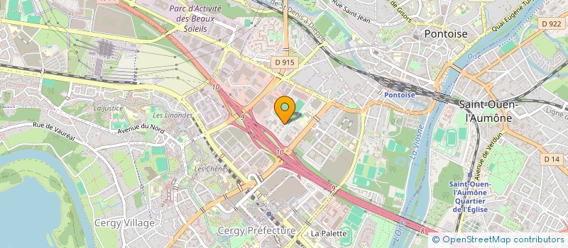 localisation de l'entreprise TRANSPORT 3 R à PONTOISE