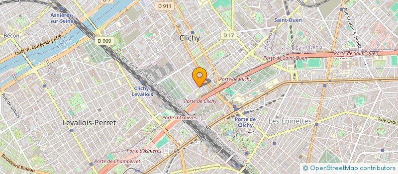 localisation de l'entreprise TRANSPORT A GRANDE VITESSE DE LA SOUMMAM à CLICHY