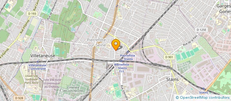 localisation de l'entreprise TRANSPORT A.S.R à PIERREFITTE SUR SEINE