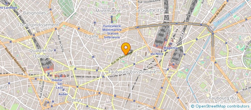 localisation de l'entreprise TRANSPORT ALLIANCE à PARIS