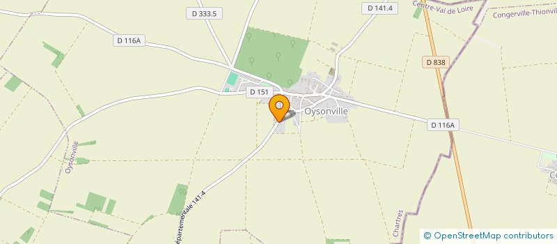 localisation de l'entreprise TRANSPORT ANTARES à OYSONVILLE