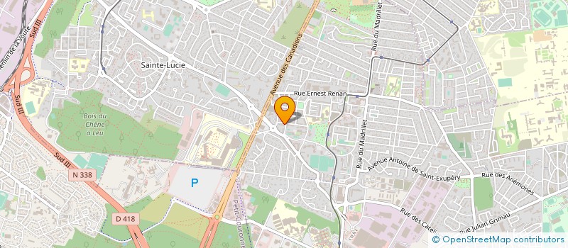 localisation de l'entreprise TRANSPORT AUGER  CANTELEU