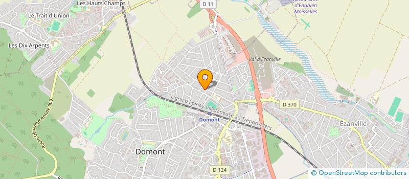 localisation de l'entreprise TRANSPORT AUTO PLUS  DOMONT