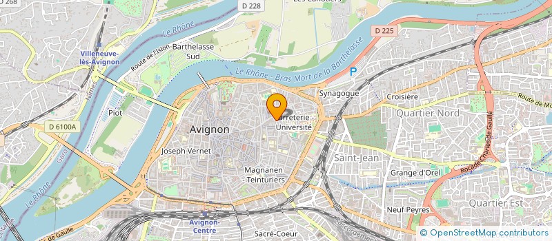 localisation de l'entreprise TRANSPORT AVENIR à AVIGNON