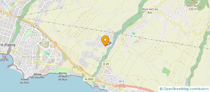 localisation de l'entreprise TRANSPORT BALAYA & FILS  SAINT-PIERRE