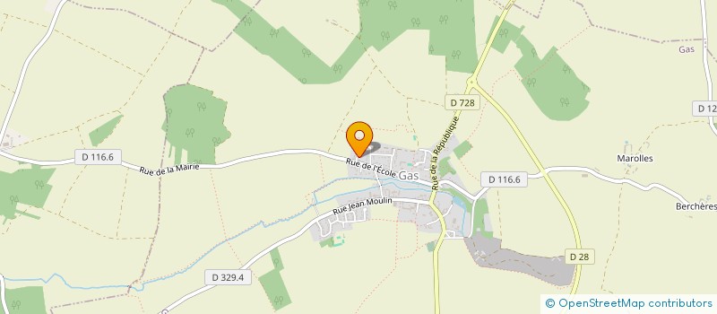 localisation de l'entreprise TRANSPORT BASRAOUI à GAS