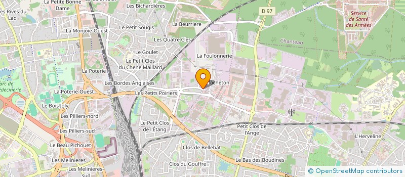 localisation de l'entreprise TRANSPORT BENEZZI  SARAN