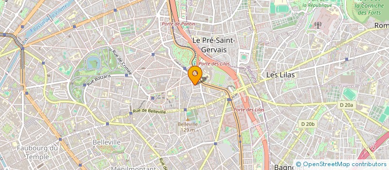 localisation de l'entreprise TRANSPORT BERKANE  PARIS