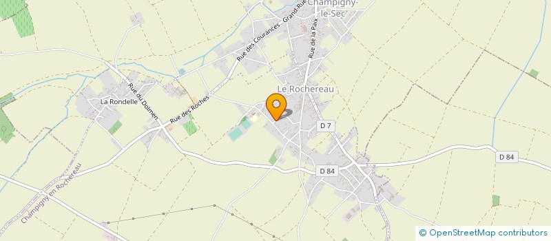 localisation de l'entreprise TRANSPORT BOISGROLLIER à CHAMPIGNY EN ROCHEREAU