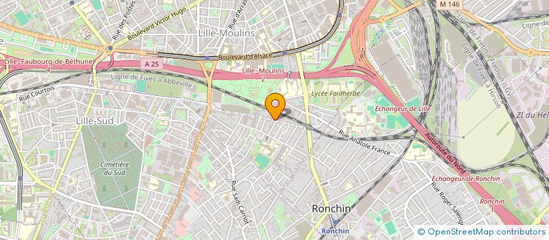 localisation de l'entreprise TRANSPORT BOUBAYA à LILLE