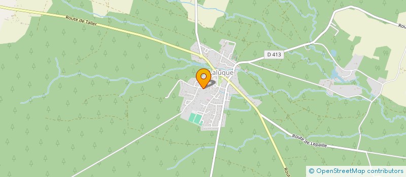 localisation de l'entreprise TRANSPORT BOUSSEBAYLE  LALUQUE