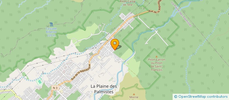localisation de l'entreprise TRANSPORT BOYER & BOIS à LA PLAINE-DES-PALMISTES