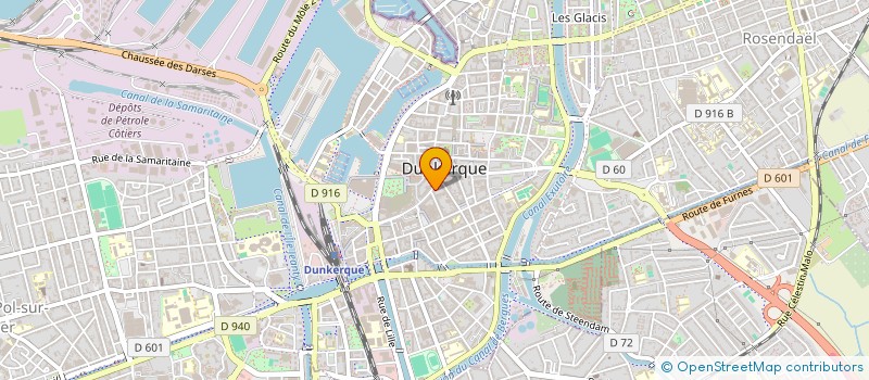localisation de l'entreprise TRANSPORT BS à DUNKERQUE