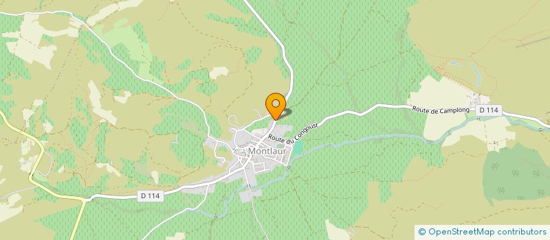 localisation de l'entreprise TRANSPORT CANI & FILS  SERVIES-EN-VAL