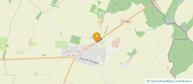 localisation de l'entreprise TRANSPORT CEDEL à MONTCEAUX-LES-PROVINS