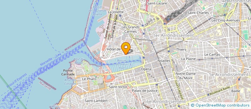 localisation de l'entreprise TRANSPORT CGV à MARSEILLE 2EME