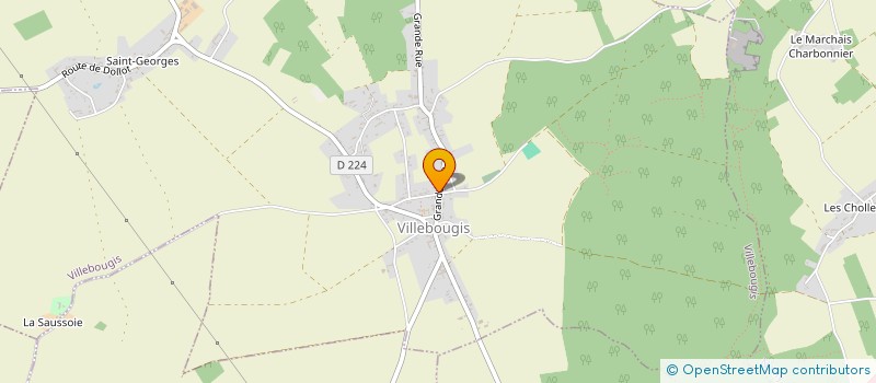 localisation de l'entreprise TRANSPORT CHAPPE  VILLEBOUGIS