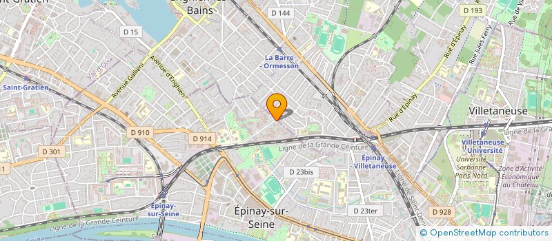 localisation de l'entreprise TRANSPORT CONFORT BY VINCENT à EPINAY-SUR-SEINE