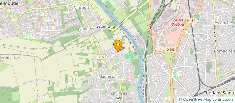 localisation de l'entreprise TRANSPORT COSY  MAURECOURT