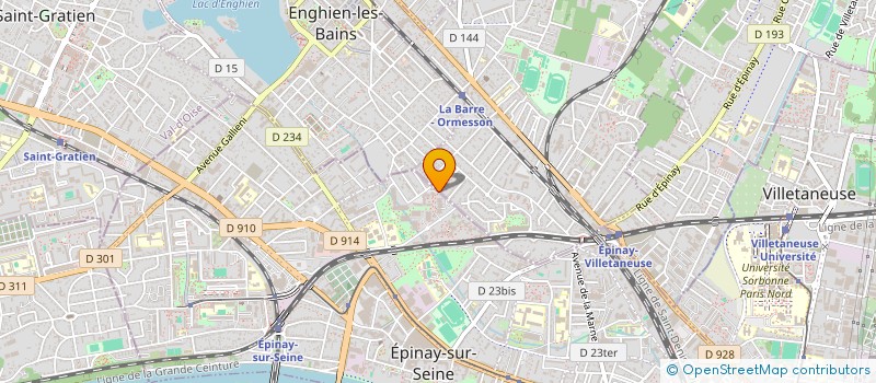 localisation de l'entreprise TRANSPORT DE FRANCE à EPINAY-SUR-SEINE