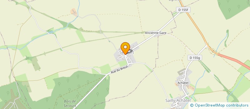 localisation de l'entreprise TRANSPORT DE VOITURES ET D UTILITAIRES  SECOURT