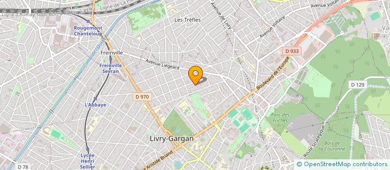 localisation de l'entreprise TRANSPORT DELTRAB à LIVRY-GARGAN